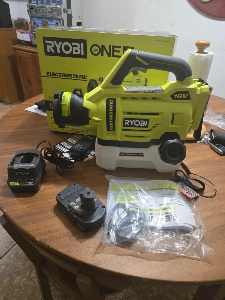 Ryobi ONE+ 18V Electrostatic Sprayer Kit image indicator(2)
