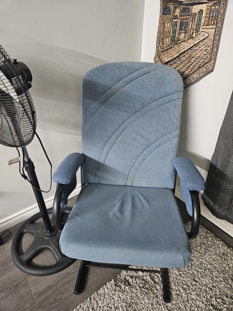 Blue Rocking Chair - photo 3