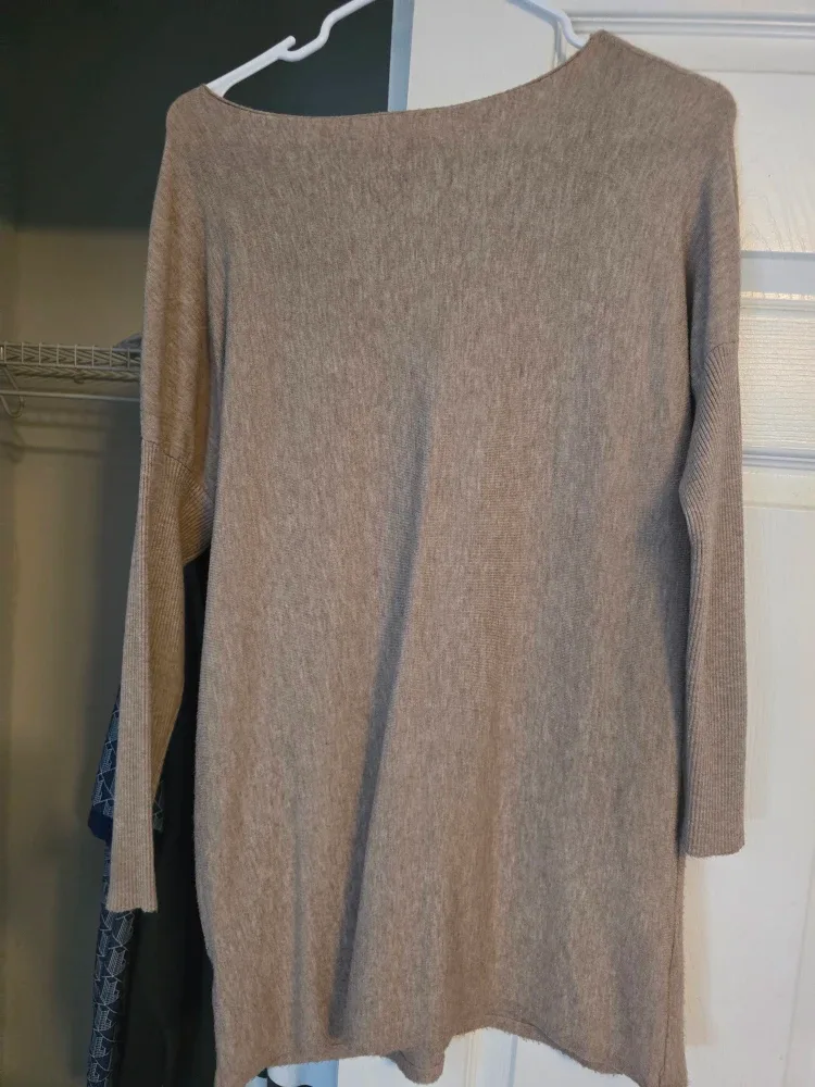 Favori Beige Sweater Dress - Size Small image indicator(5)