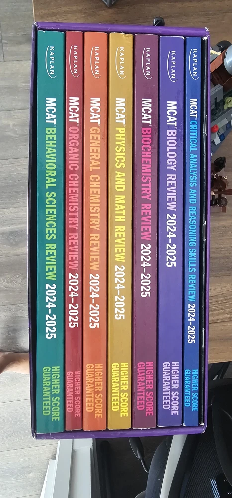 Kaplan MCAT Complete 7-Book Subject Review 2024-2025