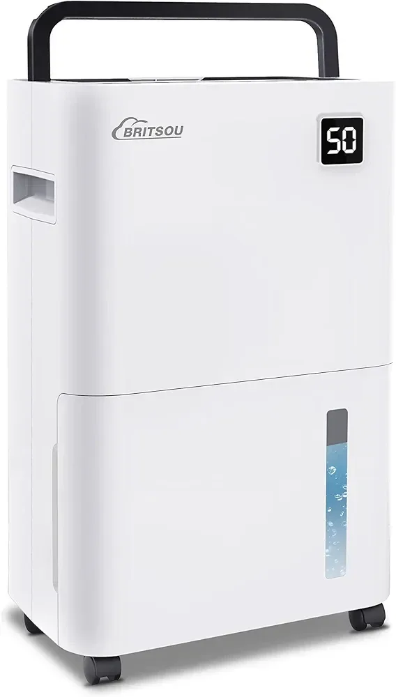 BRITSOU 50 Pints Dehumidifier Covers Up to 3500 Sq.Ft thumbnail