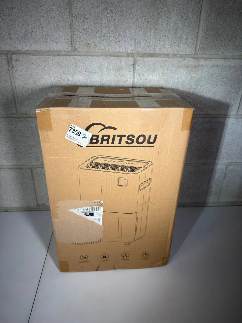 BRITSOU 50 Pints Dehumidifier Covers Up to 3500 Sq.Ft image indicator(4)