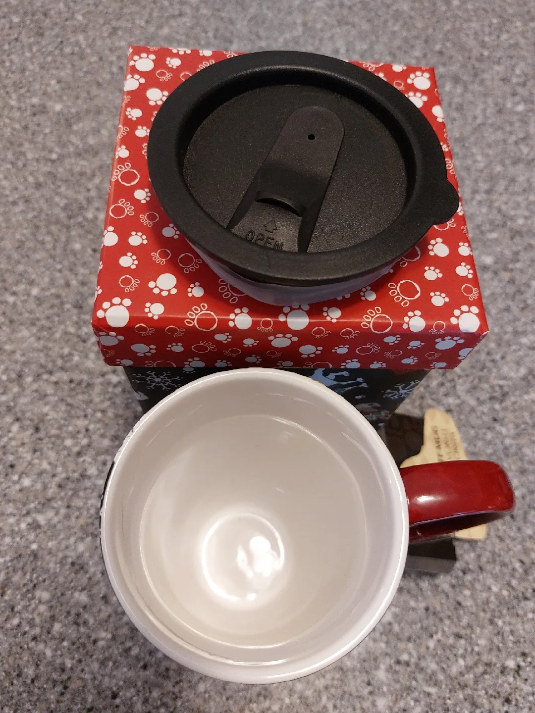 Cypress Home Christmas Latte Mug with Decorative Box image indicator(6)