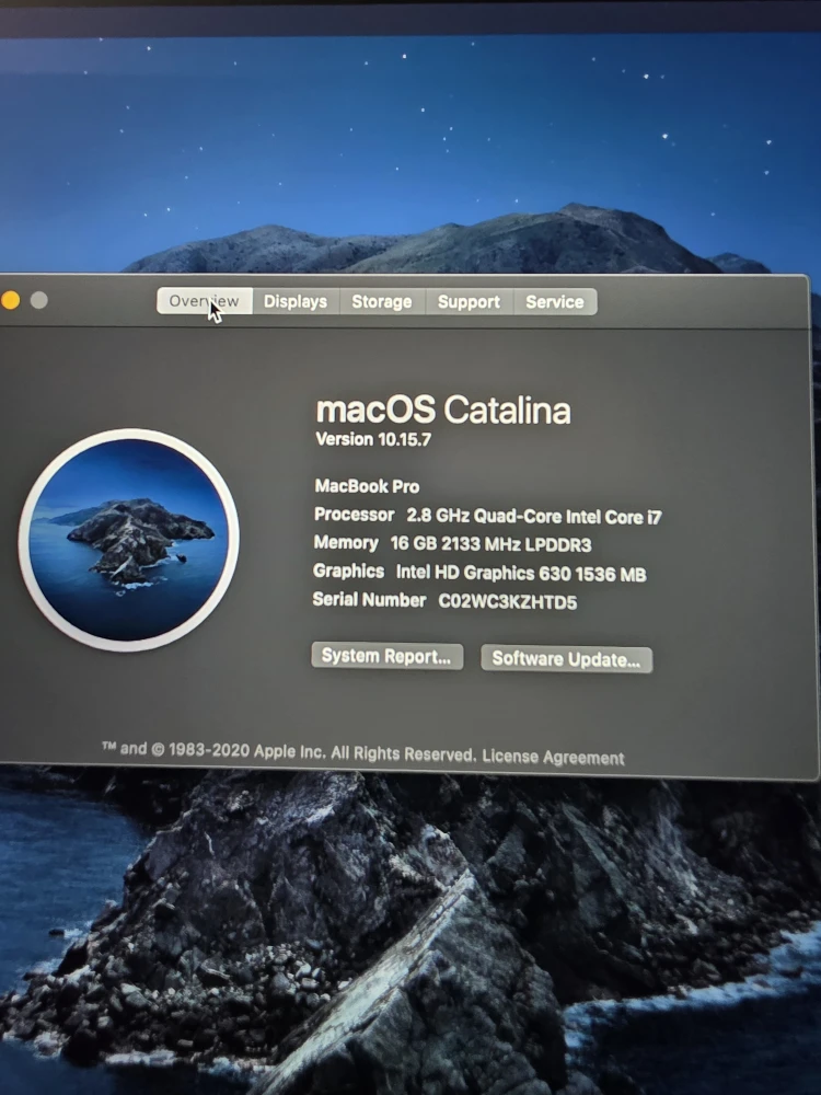 MacBook Pro 16GB 251GB - photo 4