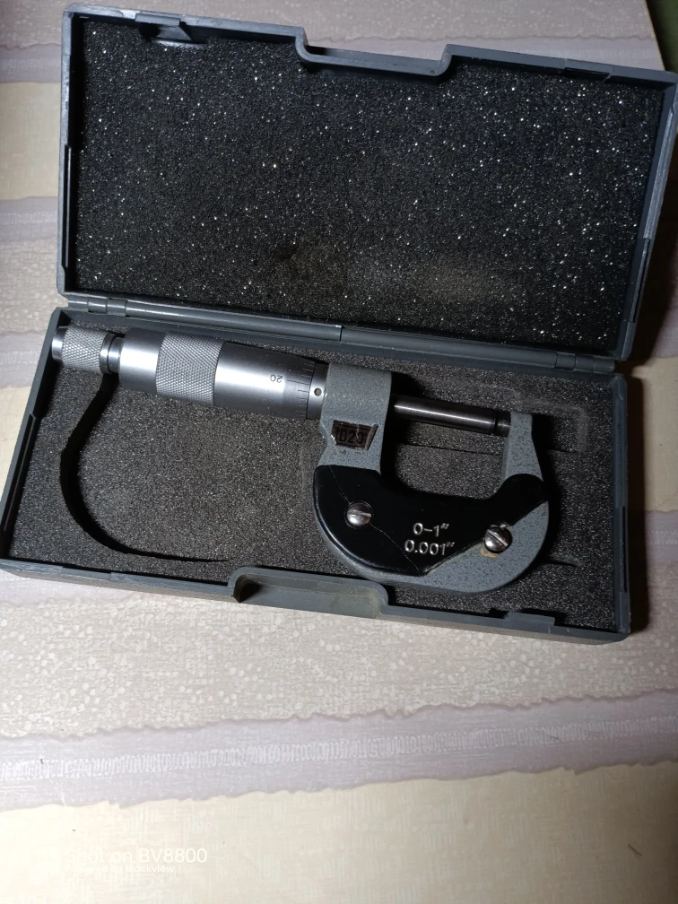 0-1" Micrometer in Case - photo 2