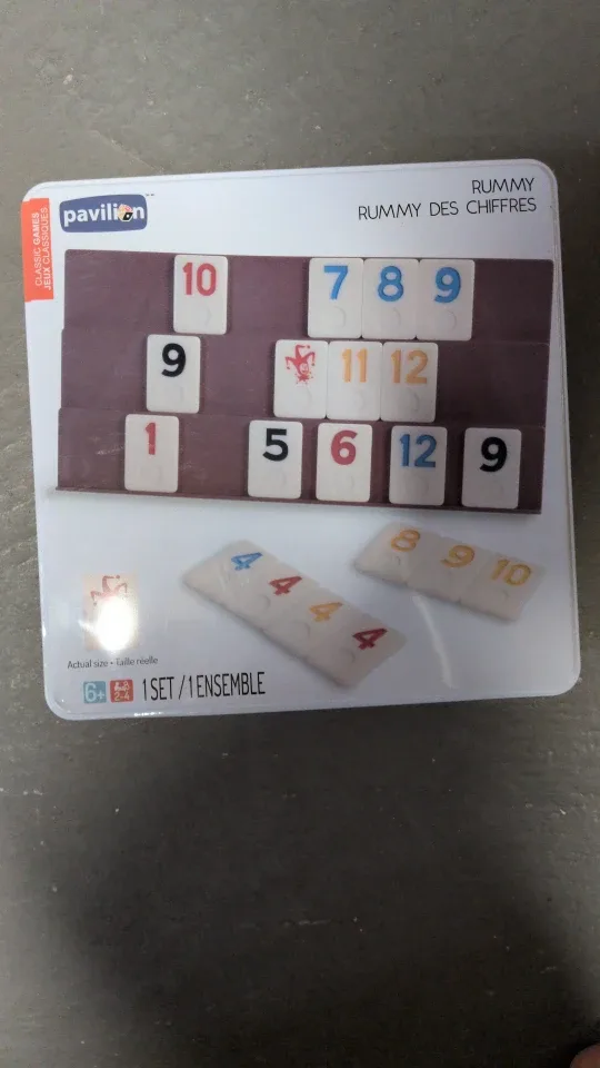 Pavilion Rummy des Chiffres Game