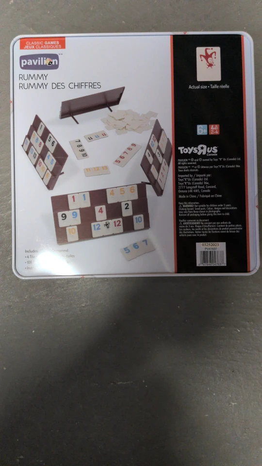#gifting Pavilion Rummy des Chiffres Game - photo 2