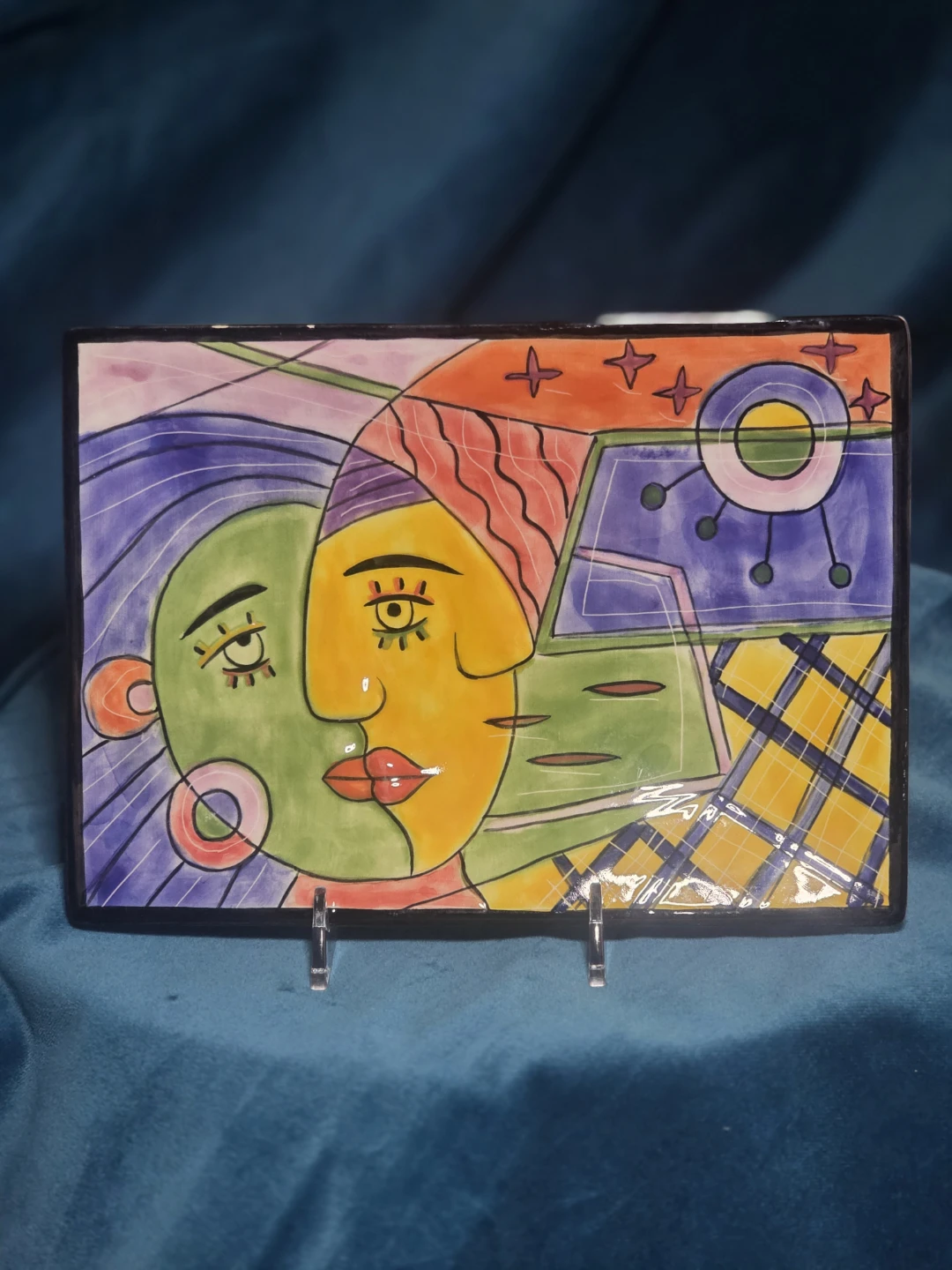 Muzeum Ceramic Plates (2) - Picasso Inspired