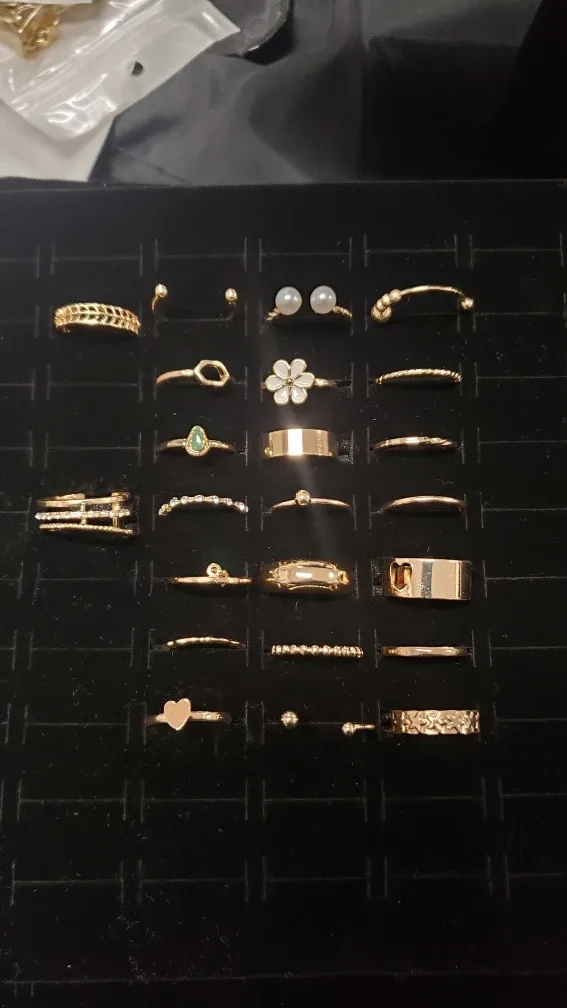 Assorted Gold Rings