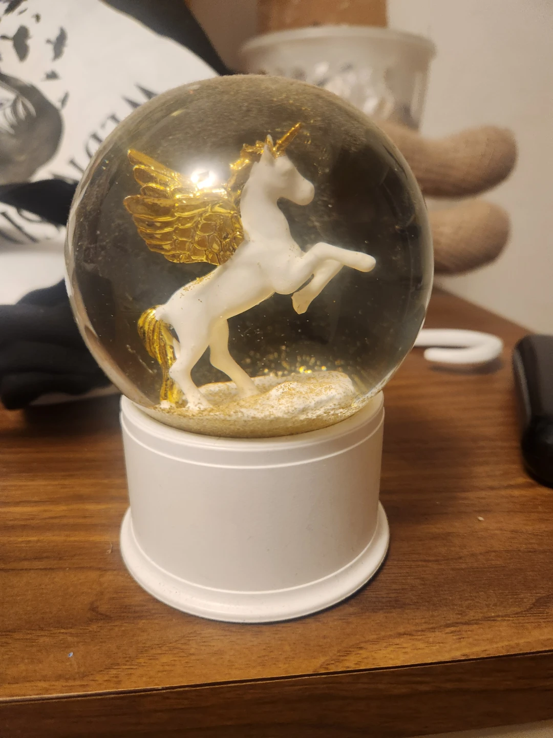 Unicorn Snow Globe - photo 3