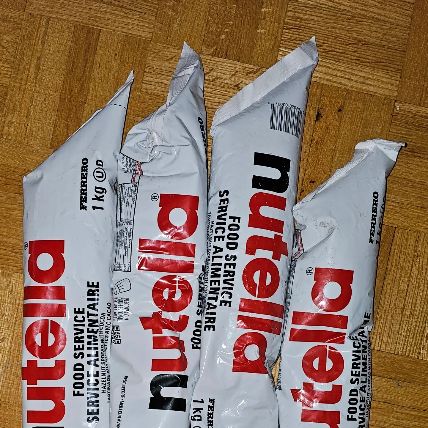 Nutella Food Service 1 kg Bag image indicator(2)