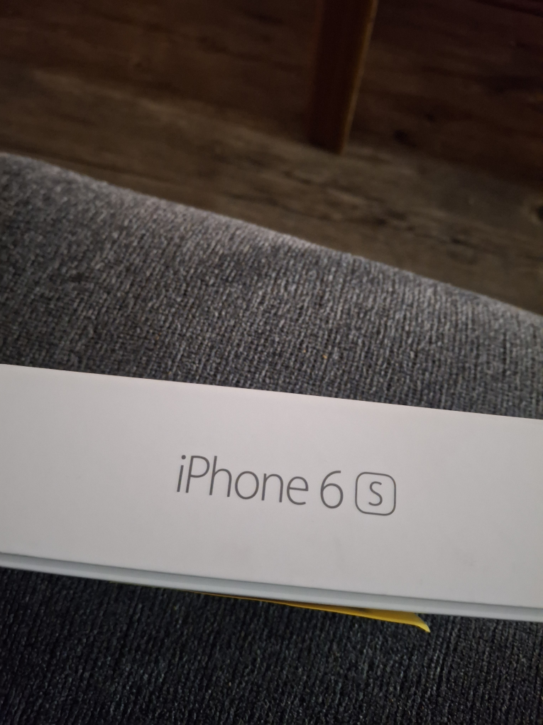 iPhone 6s with Box and Earphones