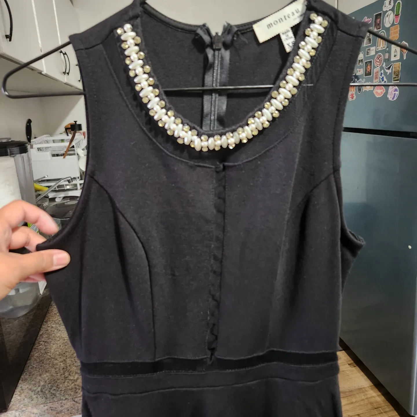 Monteau Black Dress - Size XS image indicator(2)
