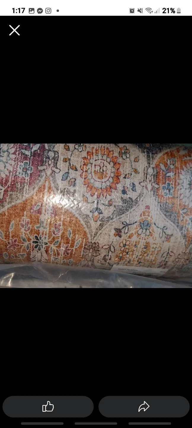 Floral Patterned  Mats  - New in Packaging