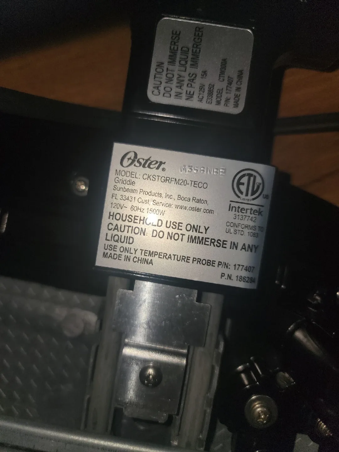 Oster CKSTGRFM20-TECO Griddle image indicator(4)