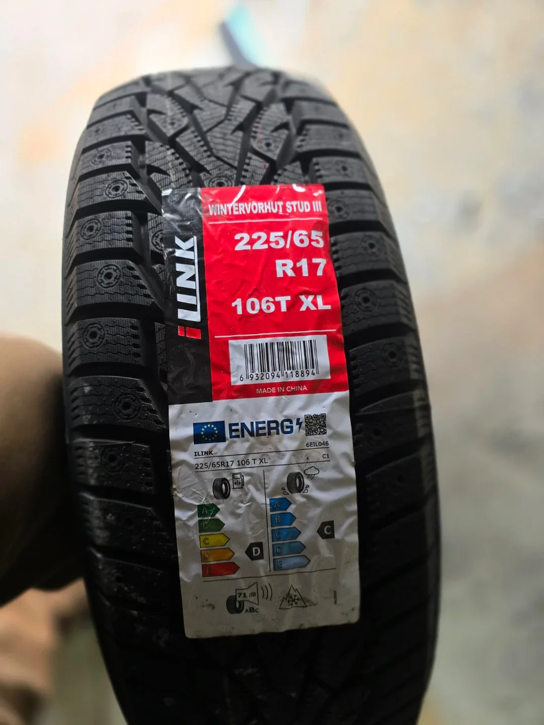 ILINK Wintervorhut Stud III Tire - 225/65R17 106T XL