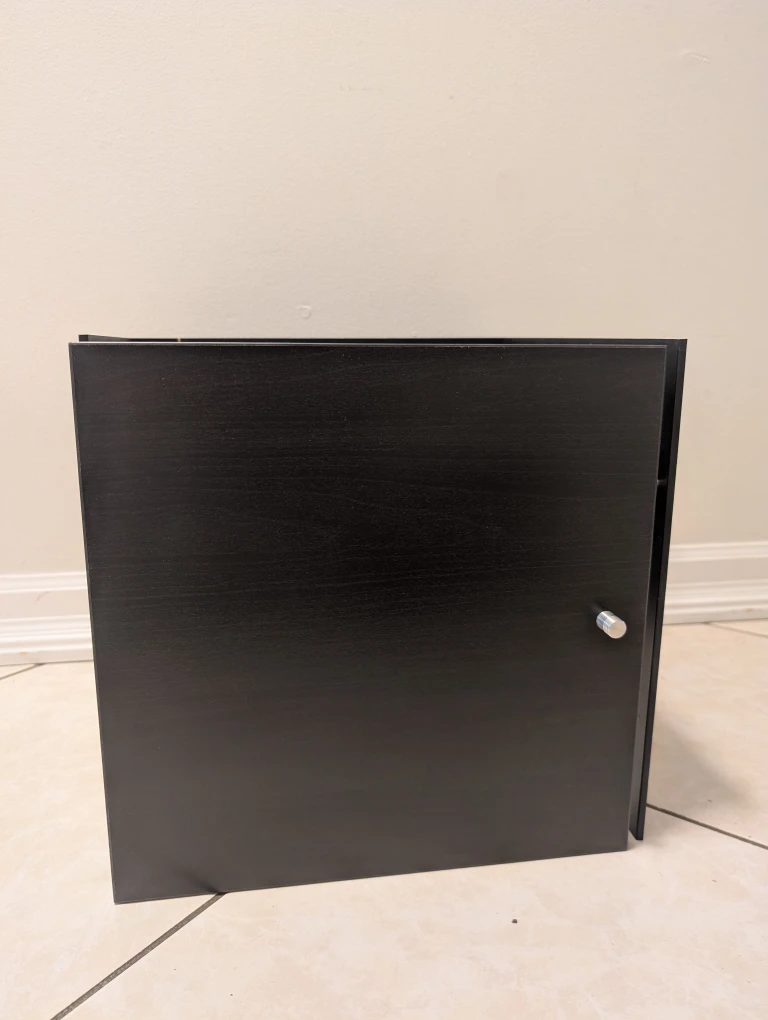 IKEA Kallax Black-Brown Insert with Door - photo 3