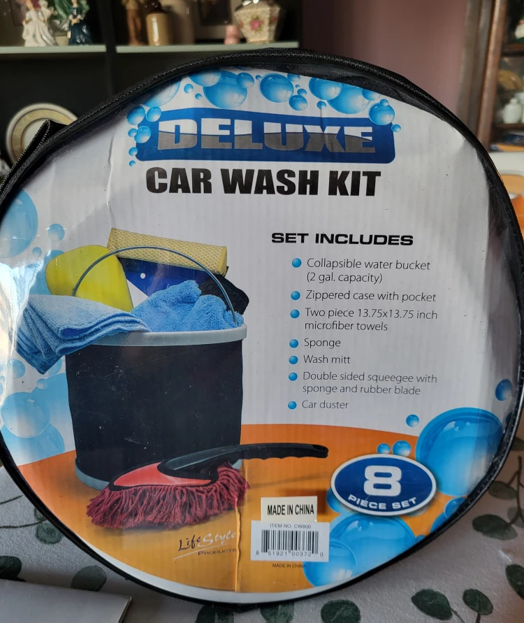 Deluxe Car Wash Kit - New in Case