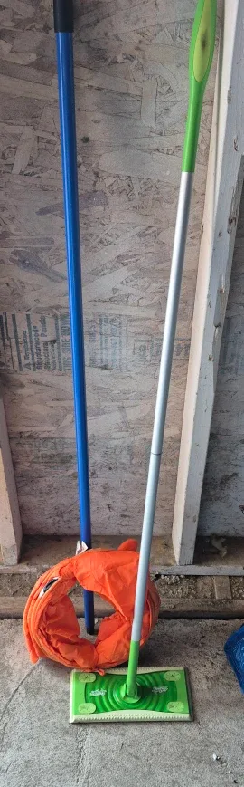 Broom stick & Swiffer mop