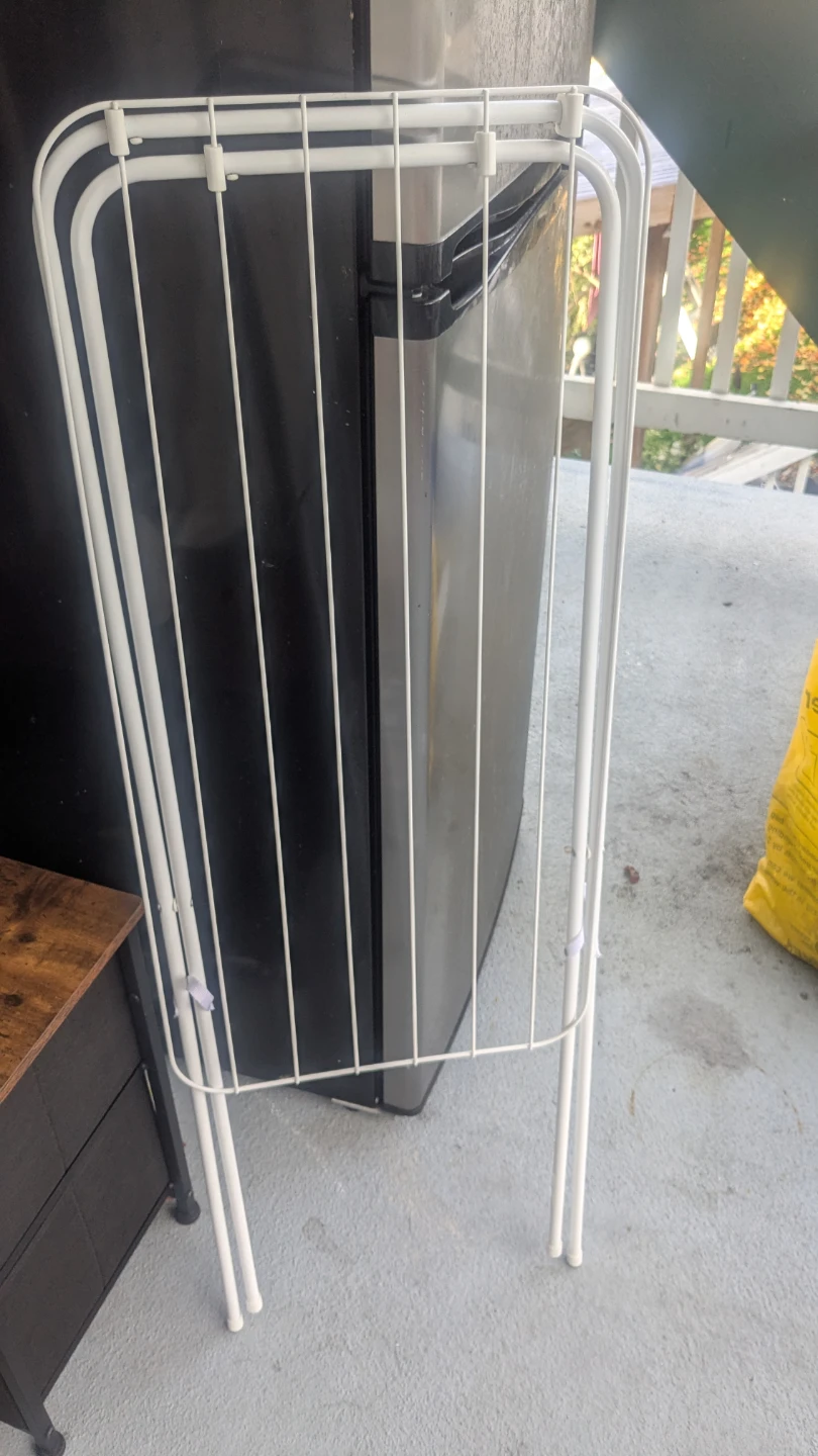 IKEA Clothes Drying Rack - White - photo 2