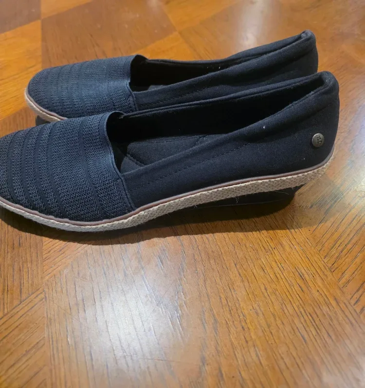 Keds Comfort Slip-On Shoes - Black Fabric - Women's 7.5 image indicator(3)