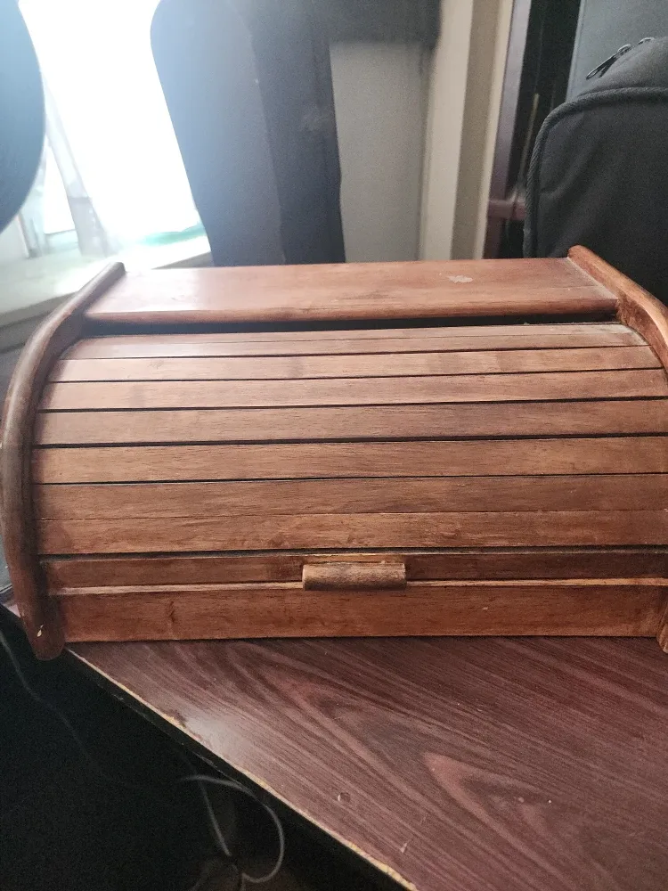 Wooden Bread Box
