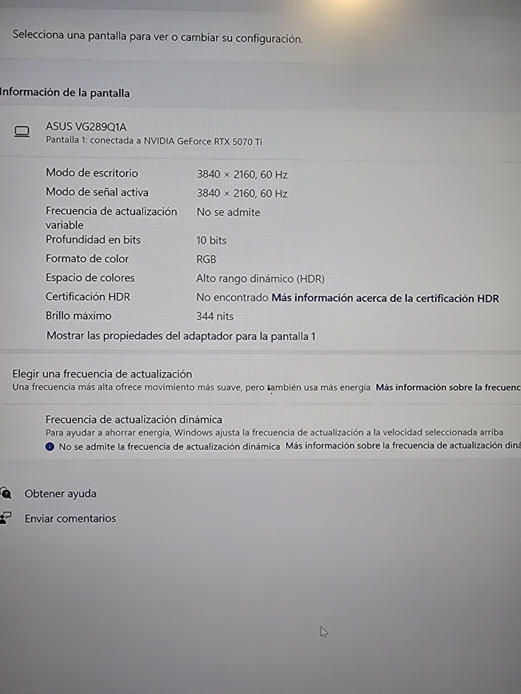 ASUS VG289Q1A 28" 4K UHD Monitor - photo 3