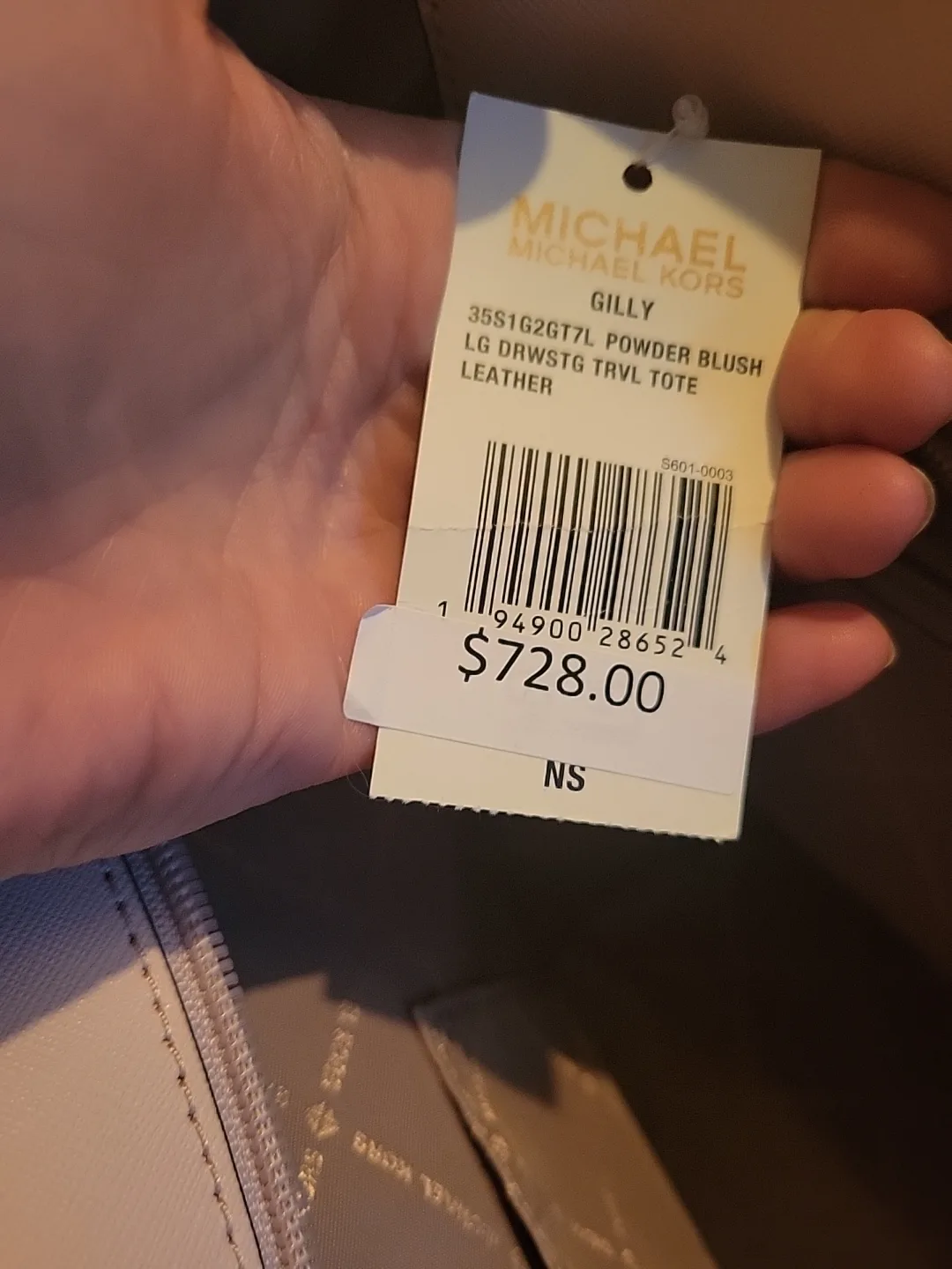 Michael Kors Blush Tote Bag image indicator(8)