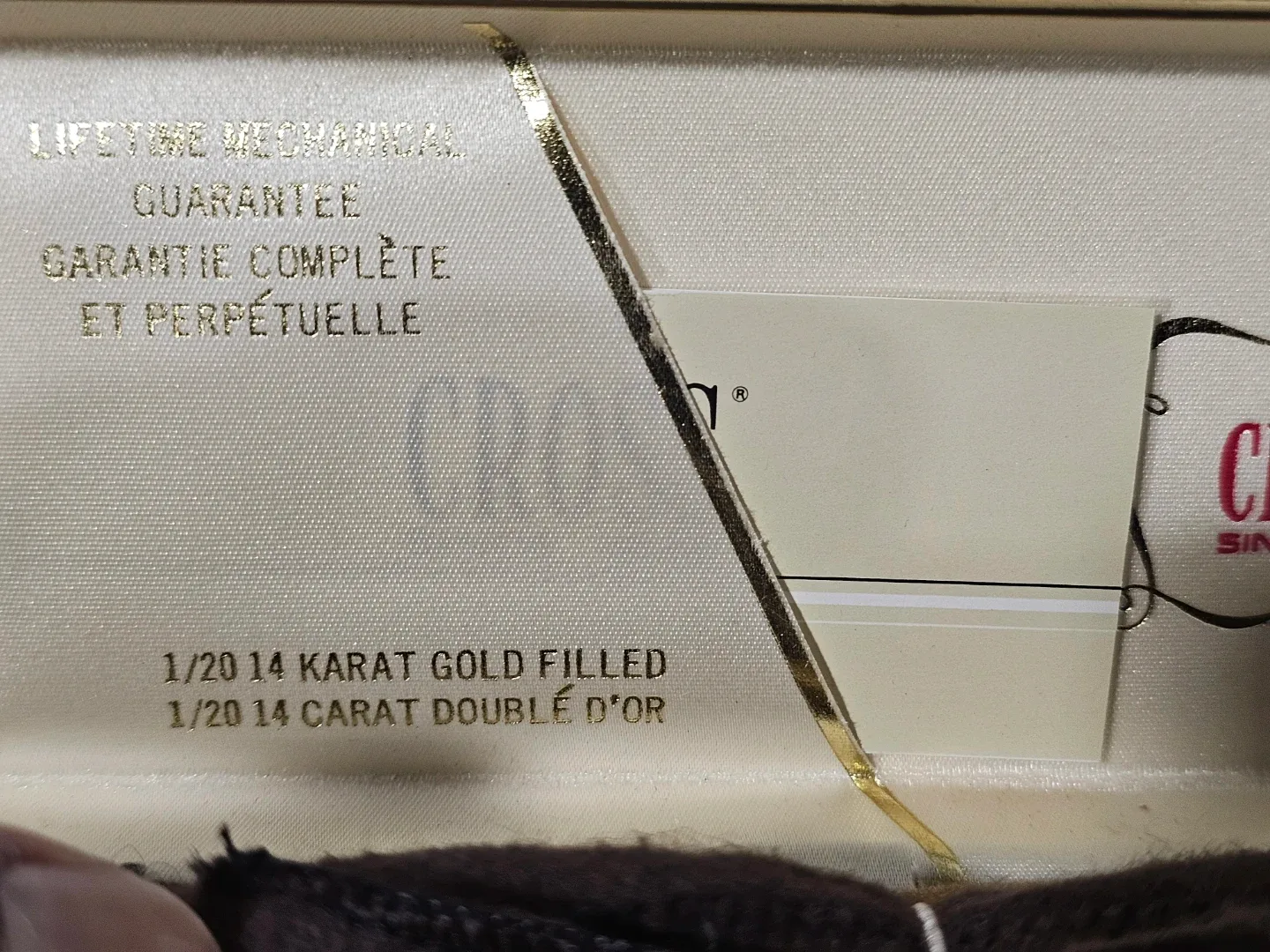 Cross 14 Karat Gold Filled Pen and Pencil Set image indicator(2)