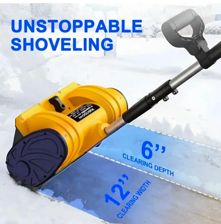 MekiPow Cordless Snow Shovel - Like New! image indicator(2)