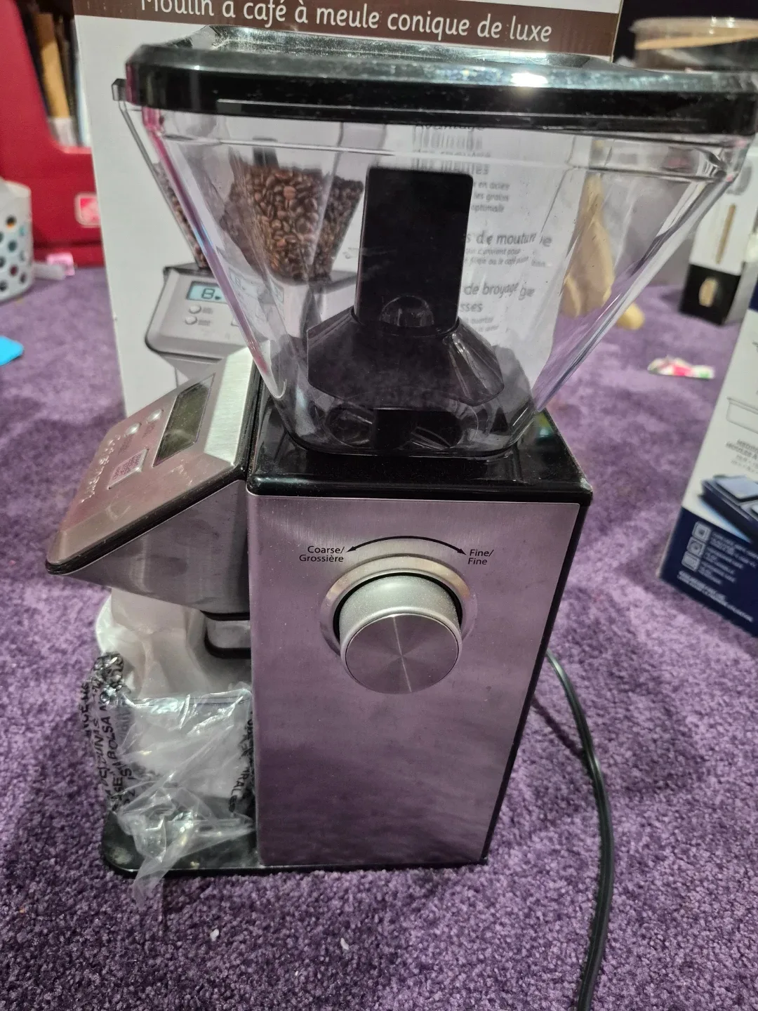 Cuisinart Deluxe Grind Conical Burr Mill image indicator(6)