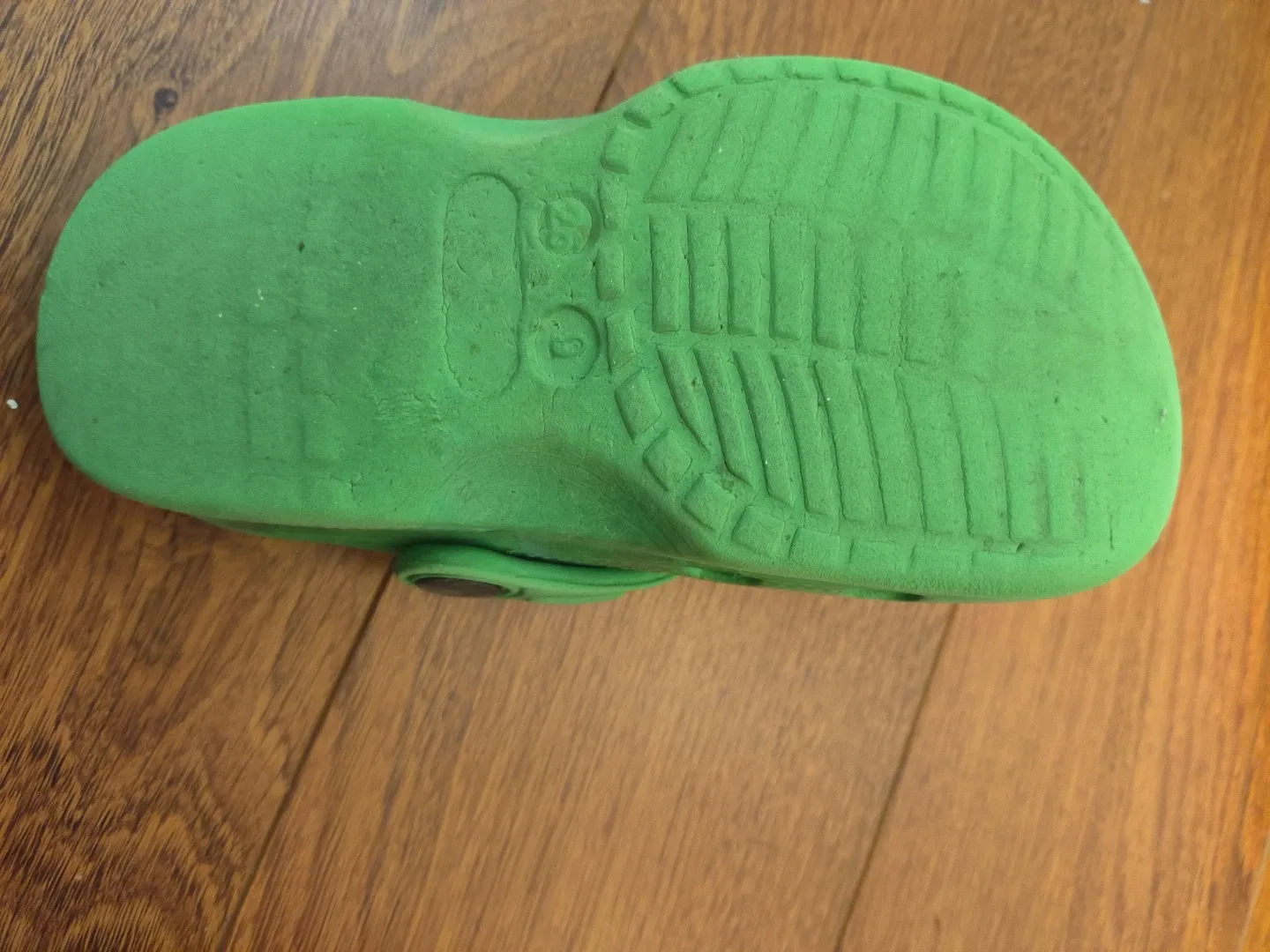 Green Crocs Kids Size 9 image indicator(2)