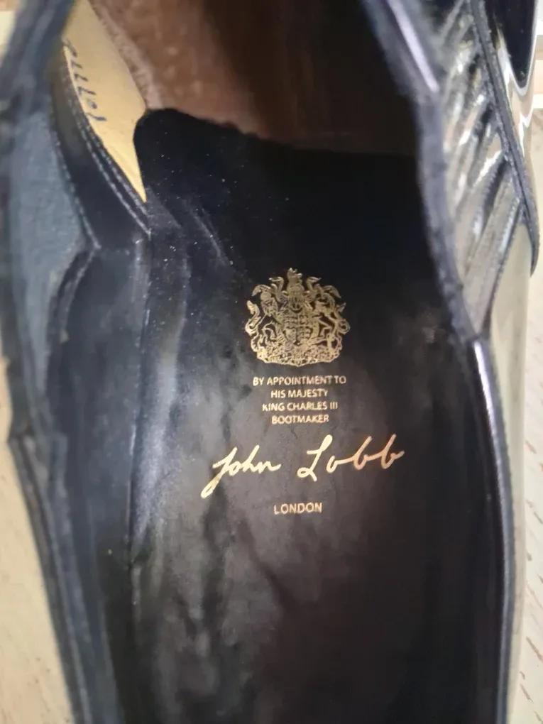 John Lobb Black Patent Leather Shoes - Size 36 image indicator(3)
