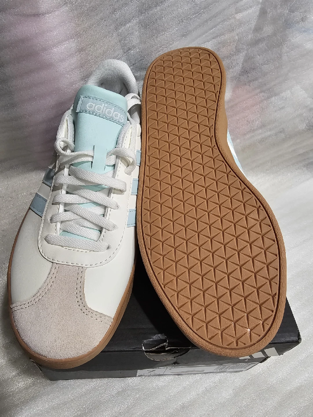Adidas VL Court Base Shoes - Size 7 - New with Box - photo 4