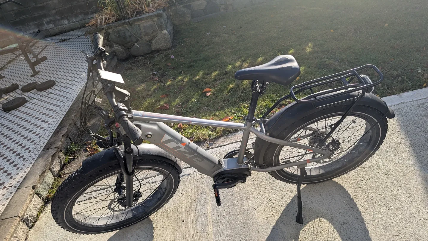 Rize RX Pro Electric Fat Tire Bike - Brushed Gray image indicator(2)