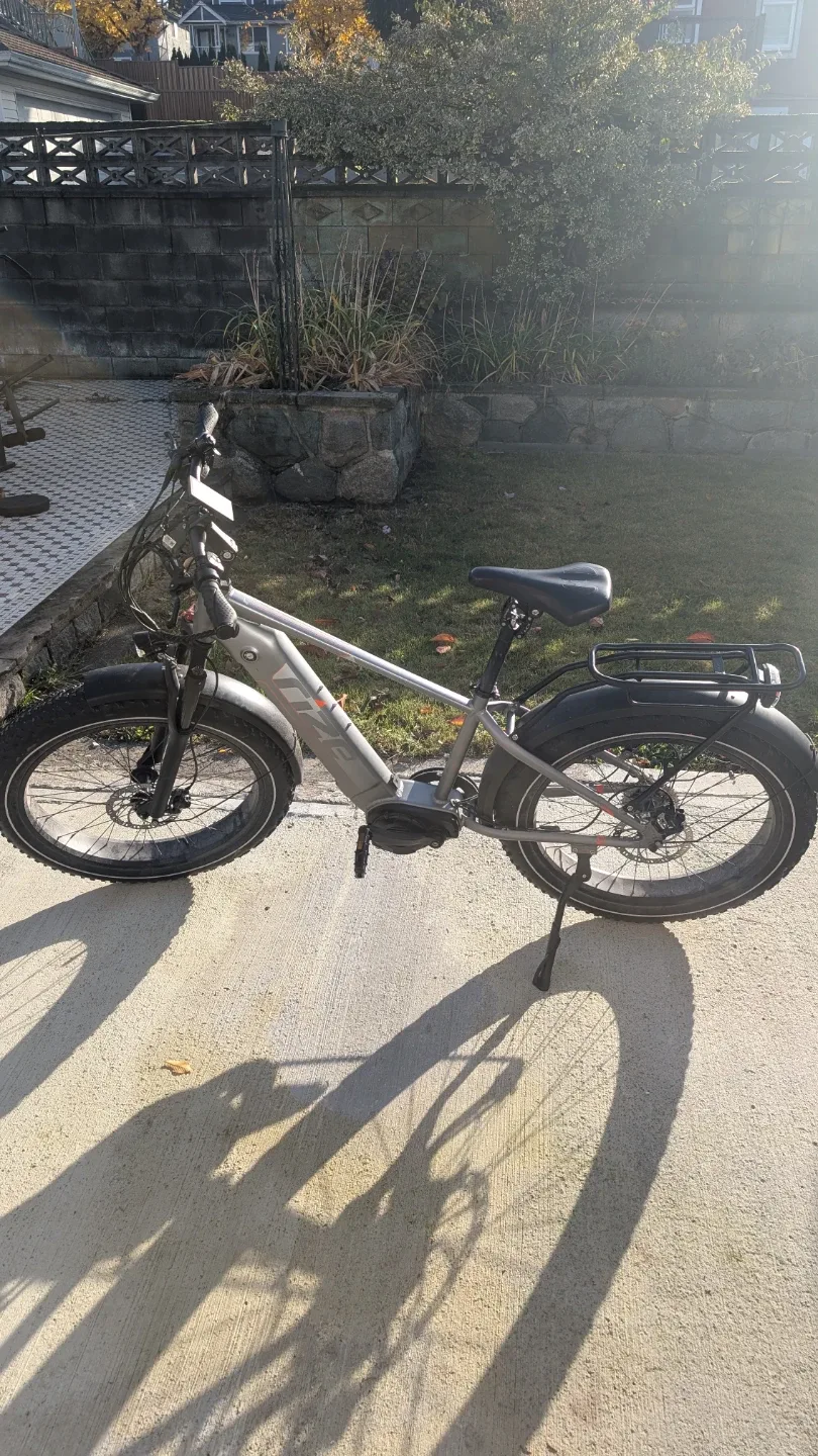 Rize RX Pro Electric Fat Tire Bike - Brushed Gray image indicator(3)