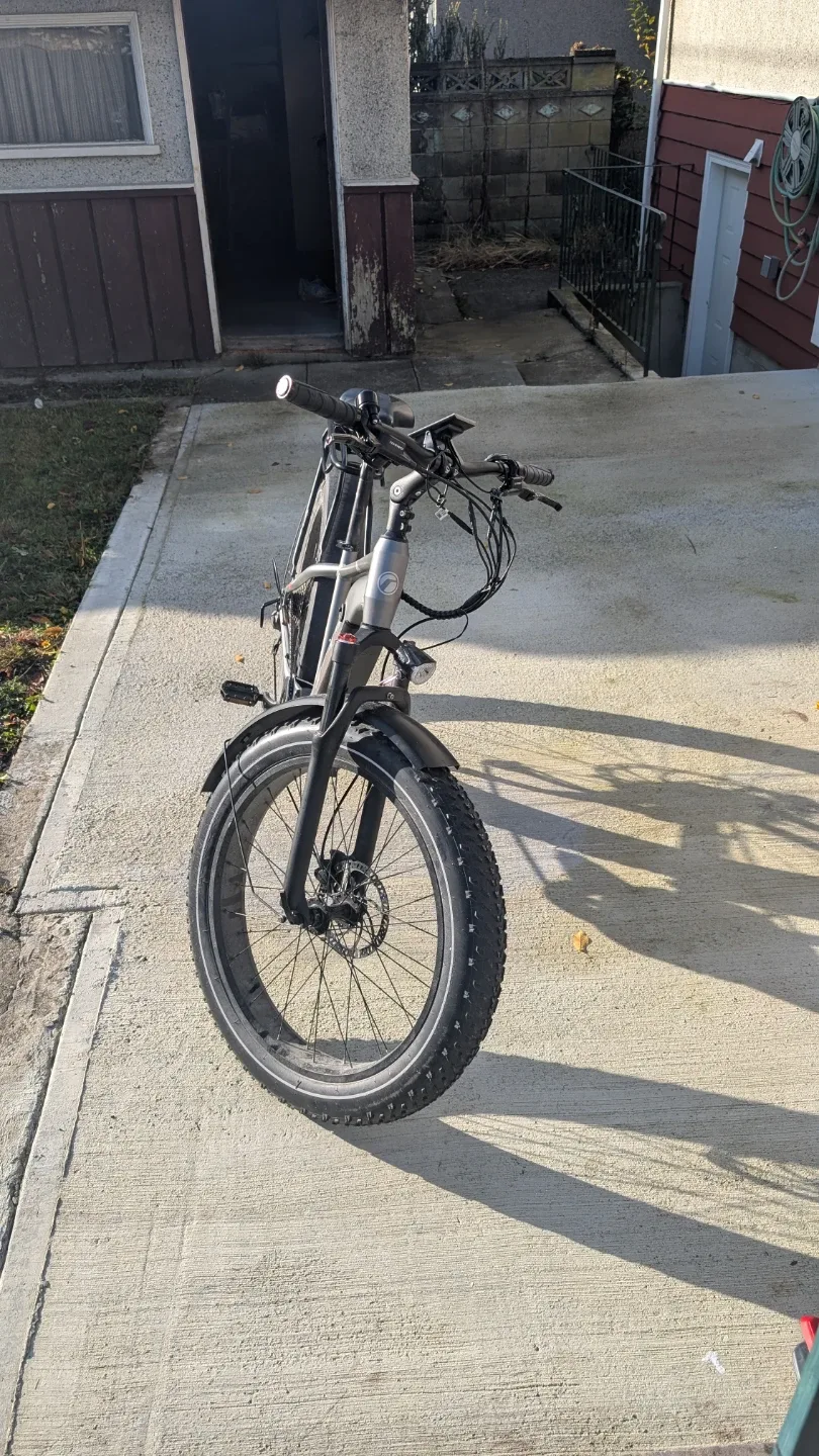 Rize RX Pro Electric Fat Tire Bike - Brushed Gray image indicator(6)