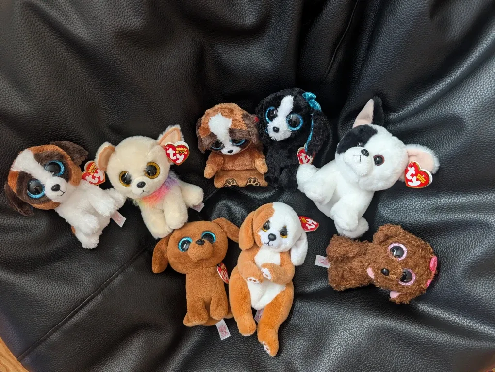 Ty Beanie Boo Dog Plushies - Adorable Collection!