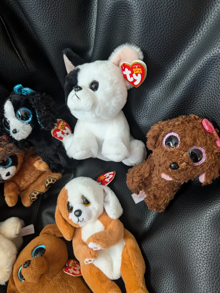 Ty Beanie Boo Dog Plushies - Adorable Collection! - photo 2