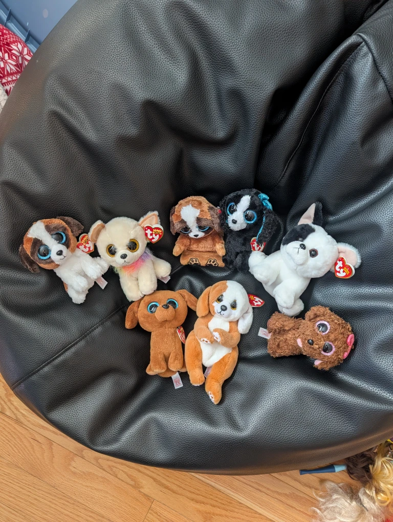 Ty Beanie Boo Dog Plushies - Adorable Collection! - photo 4