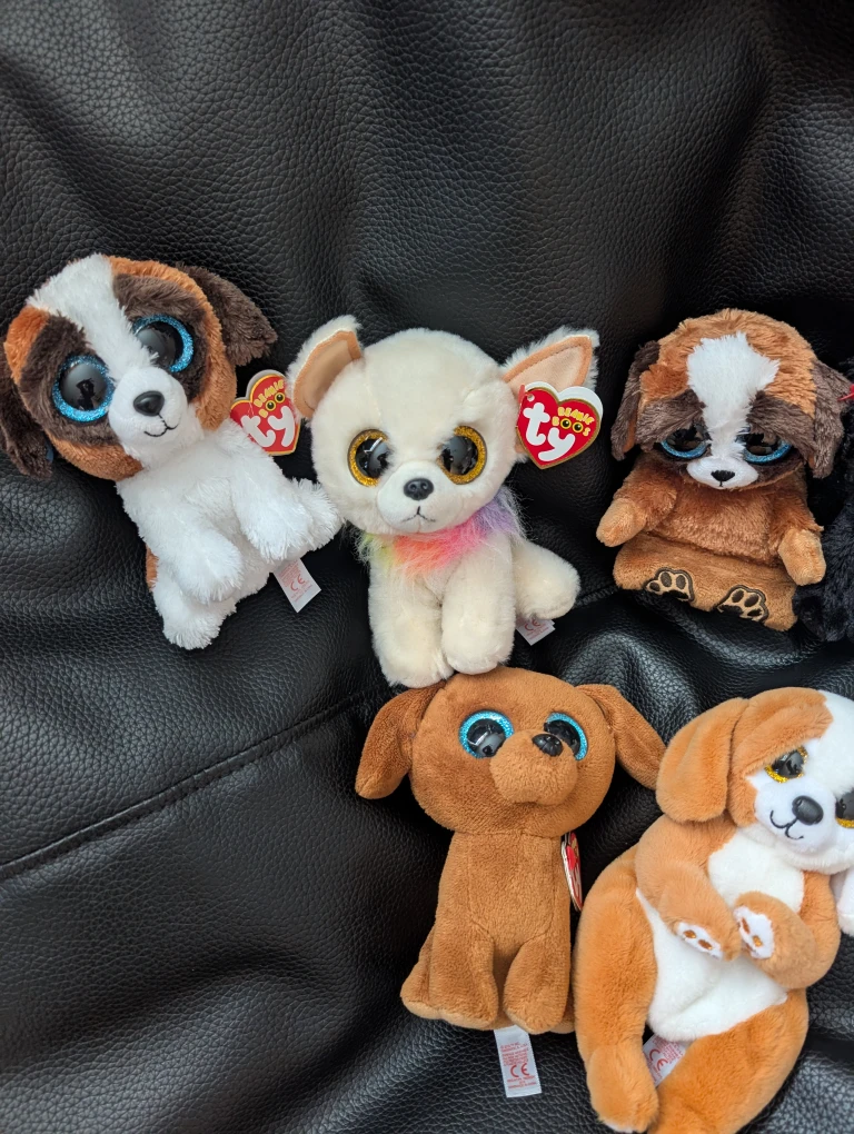 Ty Beanie Boo Dog Plushies - Adorable Collection! - photo 5