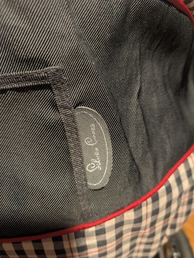 Plaid  Baby doll Stroller image indicator(6)