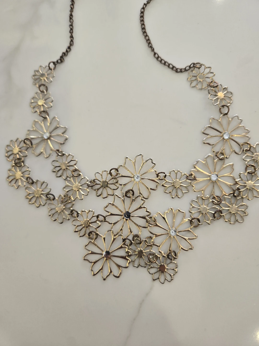 Floral Statement Necklace - photo 2