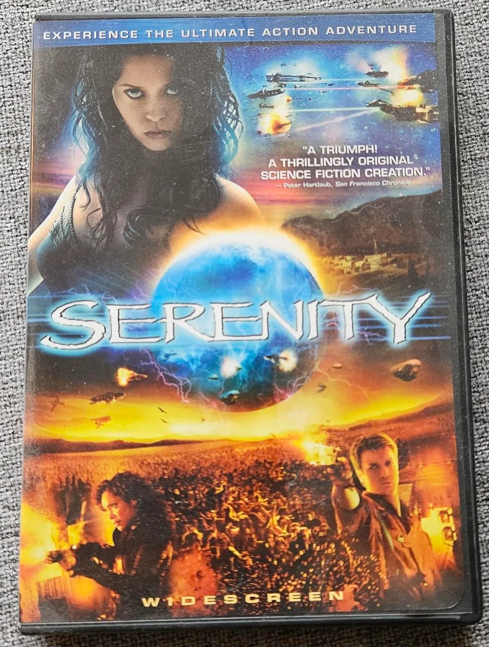 Serenity DVD - Widescreen Edition thumbnail