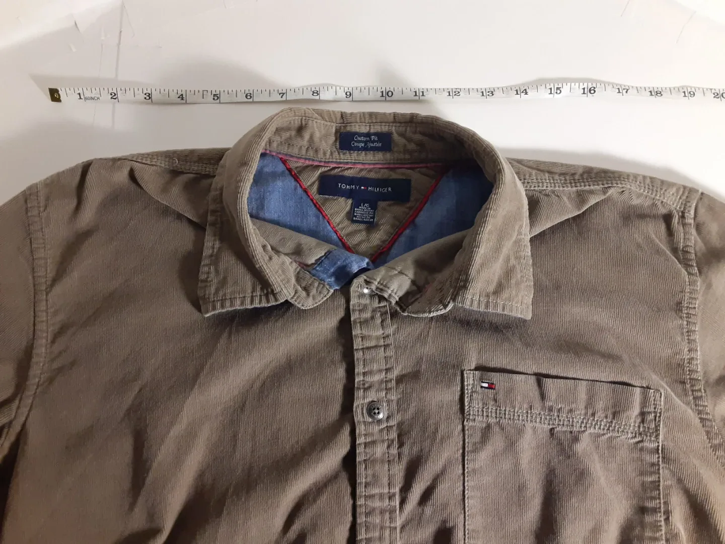 Tommy Hilfiger - Corduroy Long Sleeve Shirt | S: LG image indicator(8)