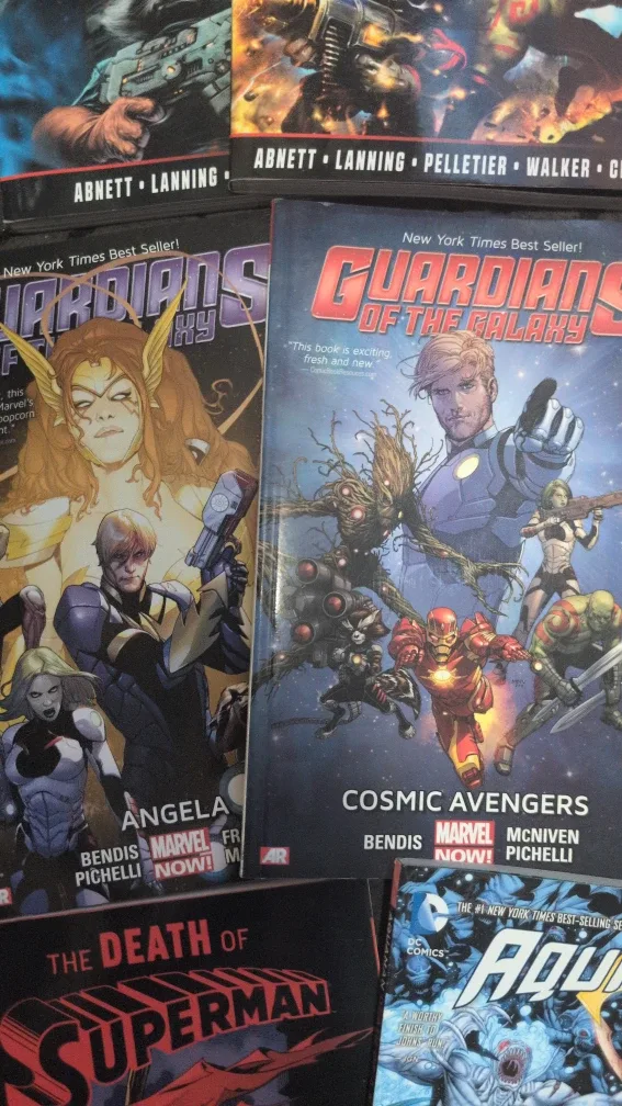 Comic Book Lot: Guardians, Batman, Simpsons image indicator(4)