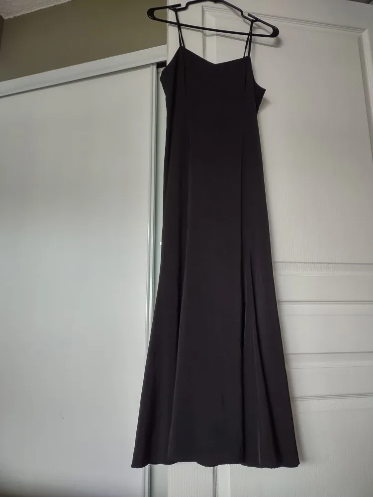 Black Spaghetti Strap Dress