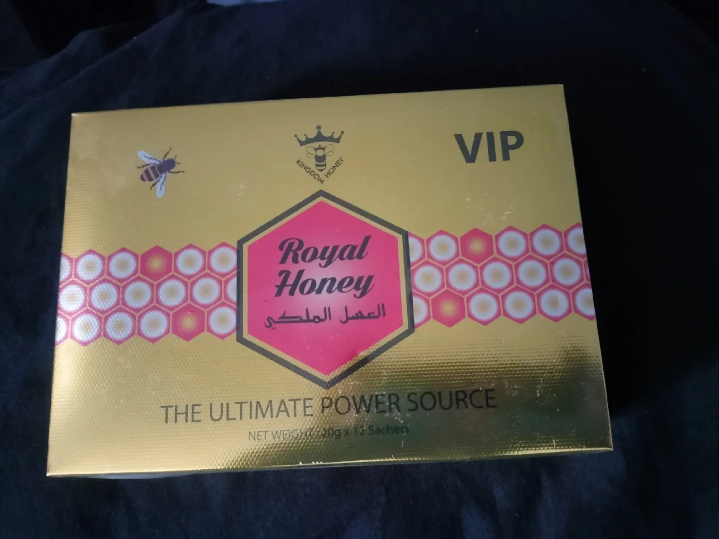 Miel Real – 12 Sobres de 20 g  Despierta al hombre  (original) image indicator(2)