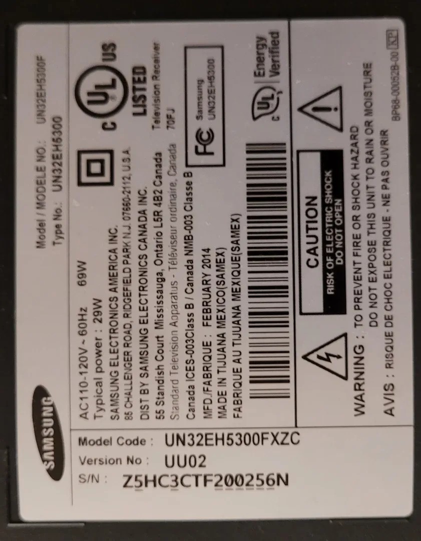 Samsung 32" Smart TV(No stand) image indicator(2)