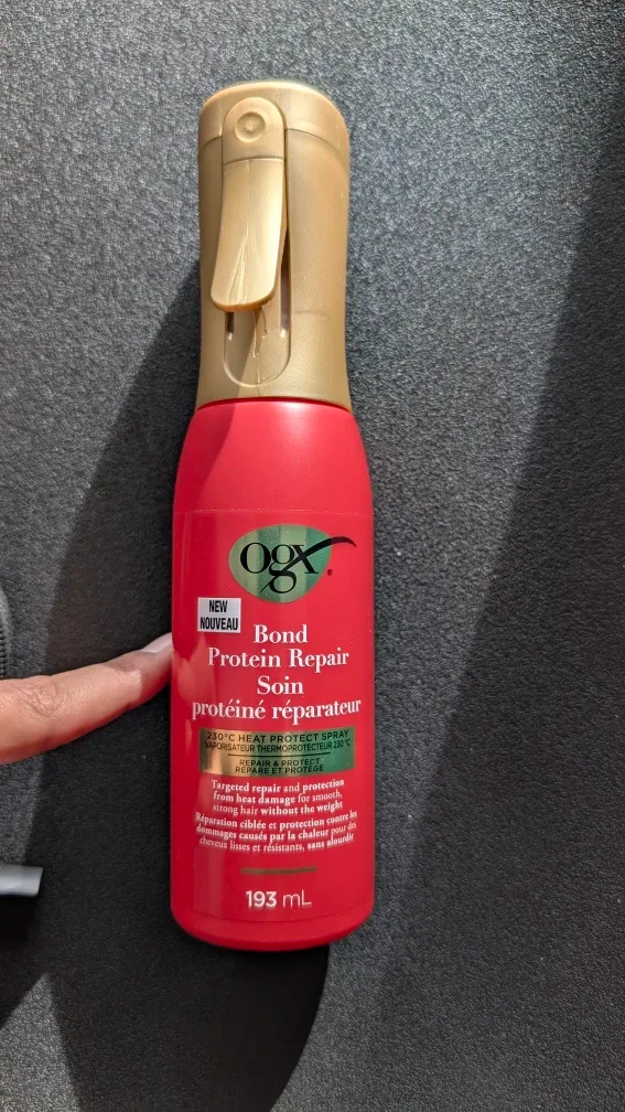 OGX Bond Protein Repair Heat Protect Spray 193ml